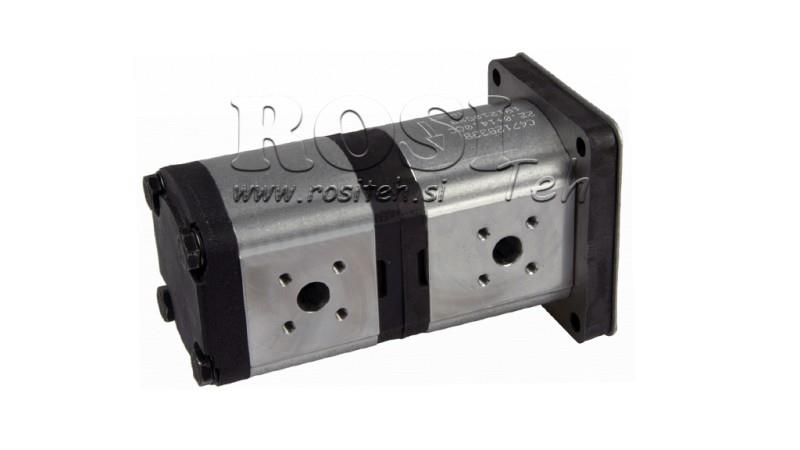 POMPA HYDRAULICZNA TRAKTOR - OEM 47129338 - CNH TLA 4WD 23 11 cc LEWA