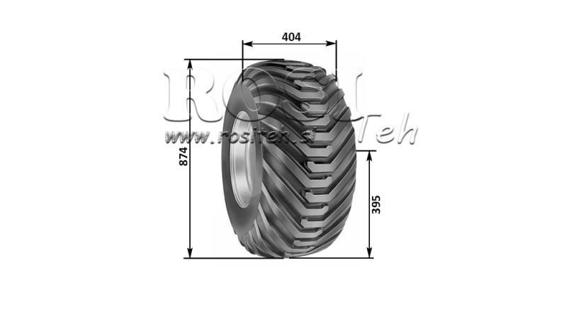 400/60-15.5 NEUMÁTICO TR 882 14pl CON LLANTA 13.00X15.5