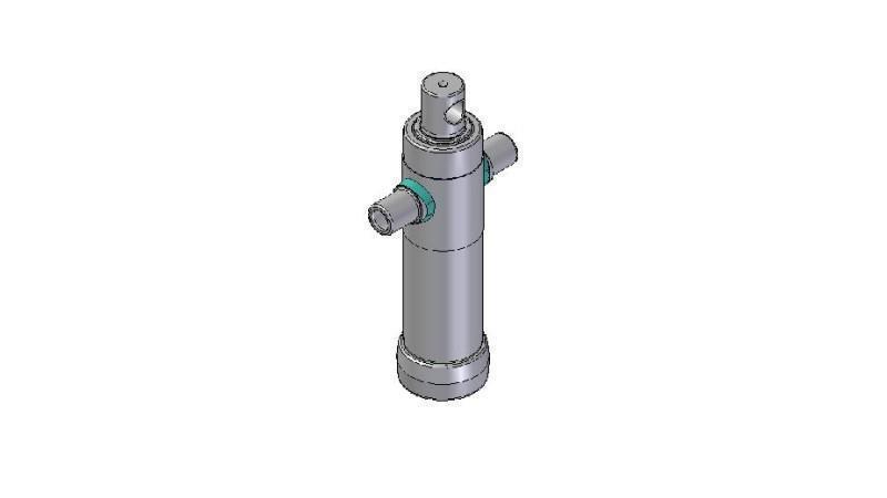 2020F -CILINDRU TELESCOPIC STANDARD/GĂURĂ 2 ETAPE CĂLĂTORIE 455 DIAMETRU 80
