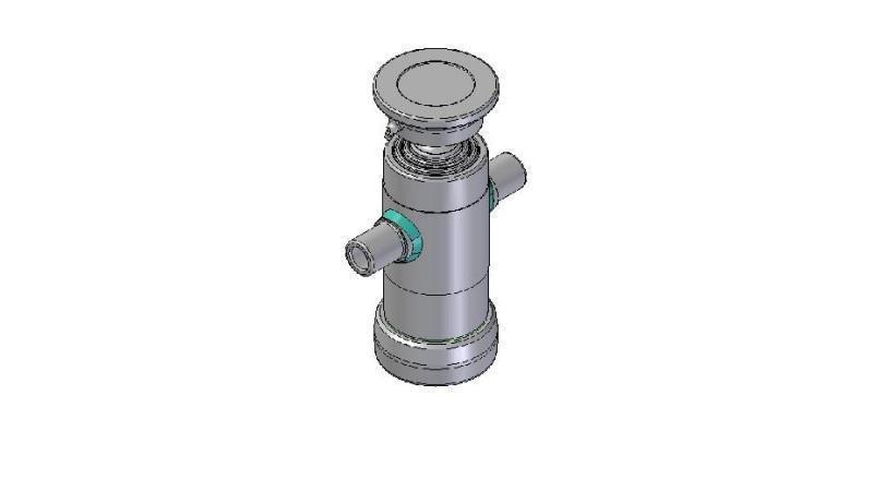 2030S - CILINDRO TELESCOPICO STANDARD/BALL 3 STADI CORSO 410 DIAMETRO 95