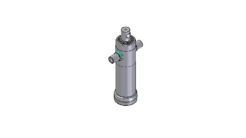2034F -CYLINDER TELESKOPOWY STANDARD/OTWÓR 3 ETAPY RUCHU 790 ŚREDNICA 95