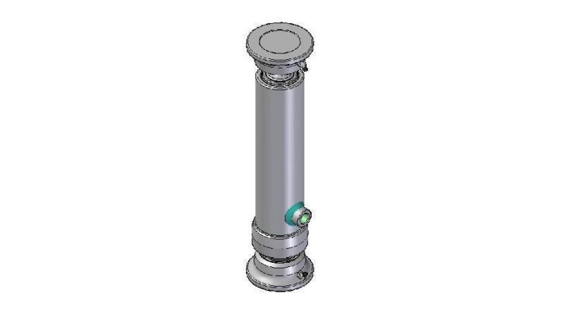 2721S -TELESCOPISK CYLINDER KUGLE – KUGLE 2 GRADER SLAG 525 FI 80