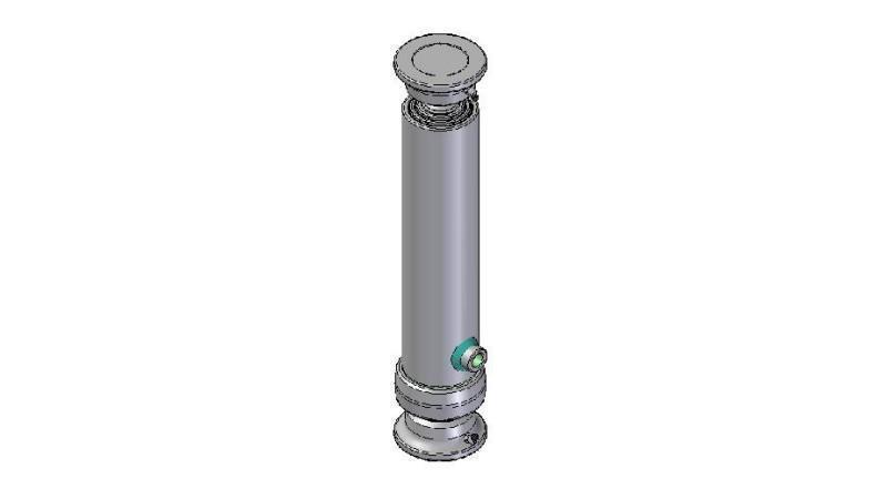 2737S -TELESCOPISCHE CYLINDER BAL - BAL 3 GRADEN SLAAG 1283 FI 95