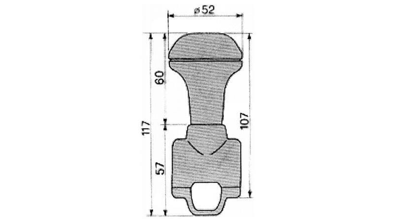 HÅNDTAK-BALL RATT FOR RATTKANT DIAMETER 360