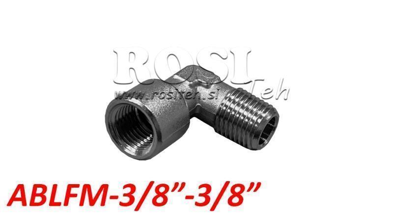 PNEUMATINIS KLASIKAS KAMPINIS KONEKTORIUS ABLFM-038-038