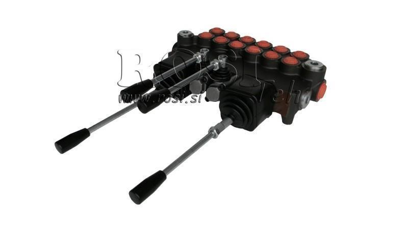 VALVOLA IDRAULICA 6xP80 2x JOYSTICK