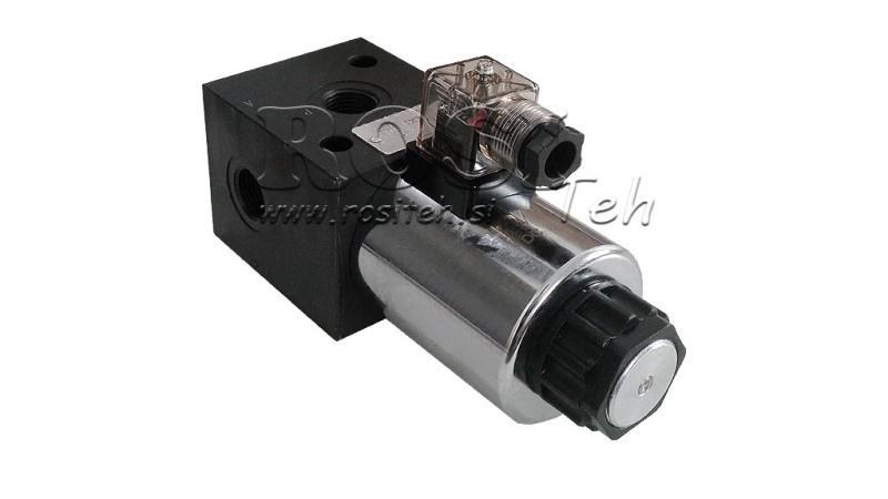 3-WEGE-VENTIL 1/2 24V - 80lit