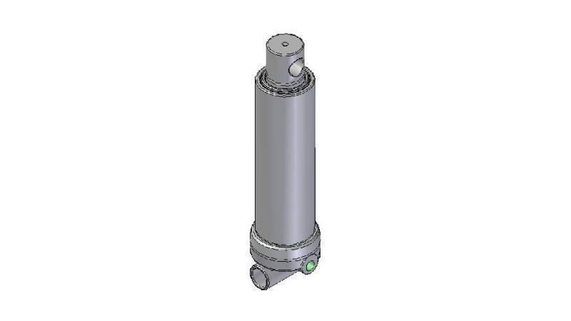 3621F -TELESCOPICZNY CYLINDER OTWÓR - OTWÓR 2 STOPNIE SKOKU 495 FI 95