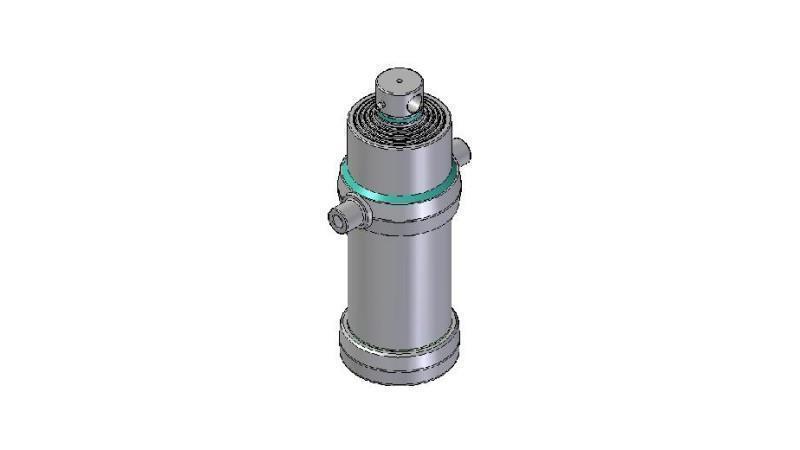 4052F -TELESCOPINIS CILINDRAS STANDARD/ANGOS 5 ETAPAI KELIAVIMAS 2100 FI 190