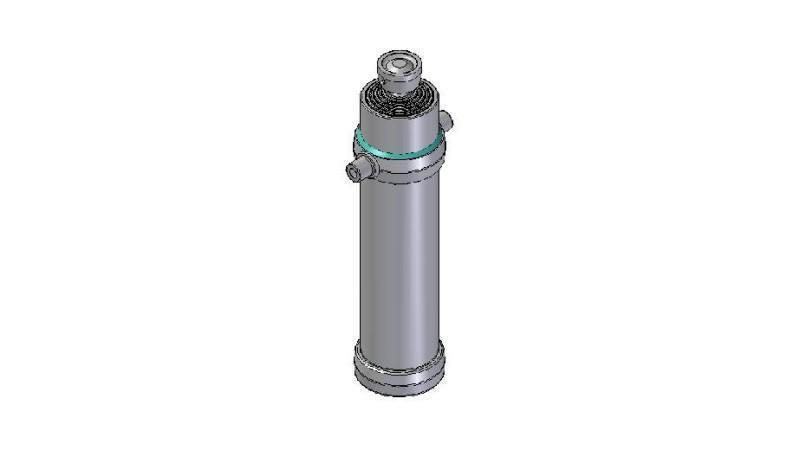 4066S -TELESCOPISK CYLINDER STANDARD/BALL 6 TRIN SLAG 4185 DIAMETER 190