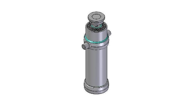 4084S -TELESCOPIC Sylinder STANDARD/KULE 4 TRINN SLAG 2190 DIAMETER 190