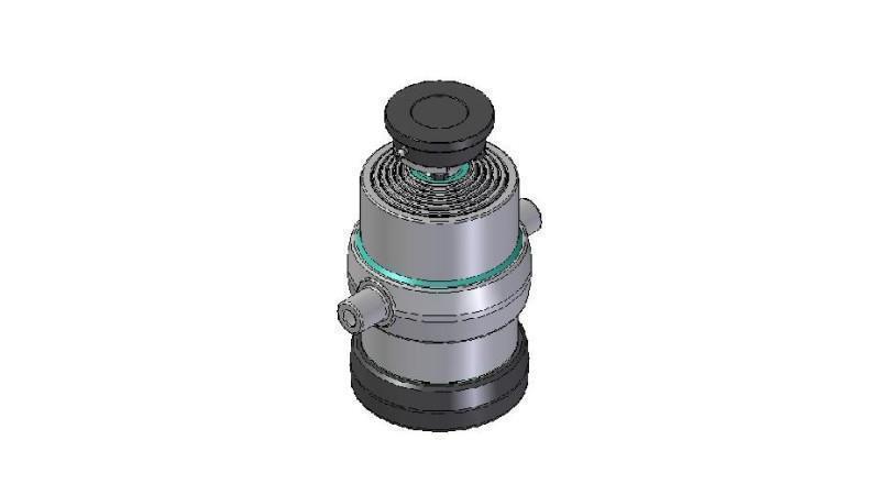 6050S - TELESCOPISCHE CYLINDER STANDAARD/BAL 6 FASES SLAAG 1415 DIAMETER 215