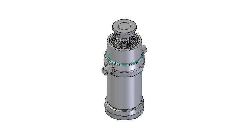 6055S -TELESCOPINIS CILINDRAS STANDARD/BALL 6 ETAPAI STROKE 2895 DIAMETRAS 215