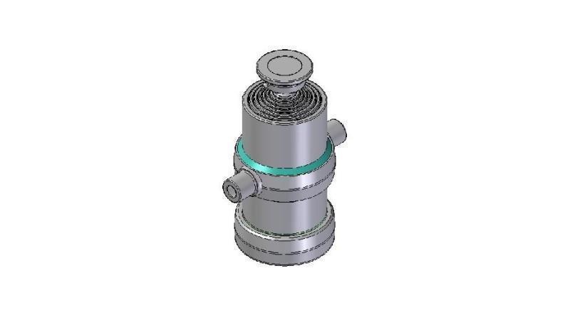 7007S -TELESCOPIC CYLINDER STANDARD/BALL 7 STUFEN HUB 1710 DURCHMESSER 170