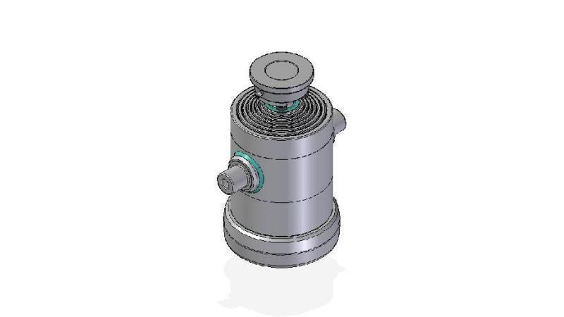 7031S -CILINDRO TELESCÓPICO ESTÁNDAR/BOLA 7 ETAPAS DESPLAZAMIENTO 1737 DIÁMETRO 240