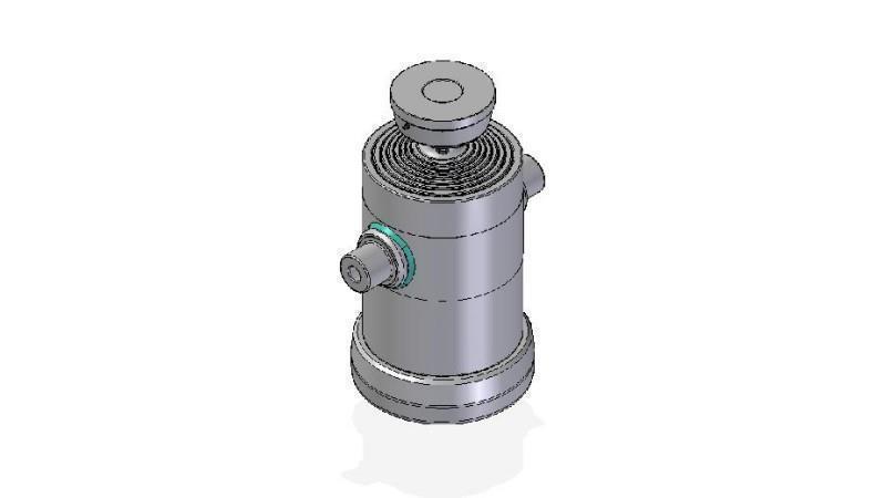 7063S -TELESCOPISK SYLINDER STANDARD/KULE 7 TRINN REISE 2192 DIAMETER 270