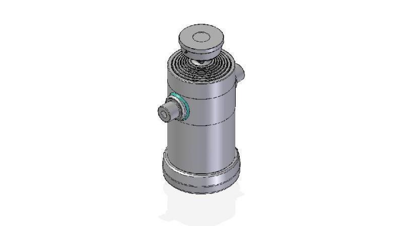 7065S -TELESCOPISK SYLINDER STANDARD/KULE 7 TRINN REISE 2752 DIAMETER 270