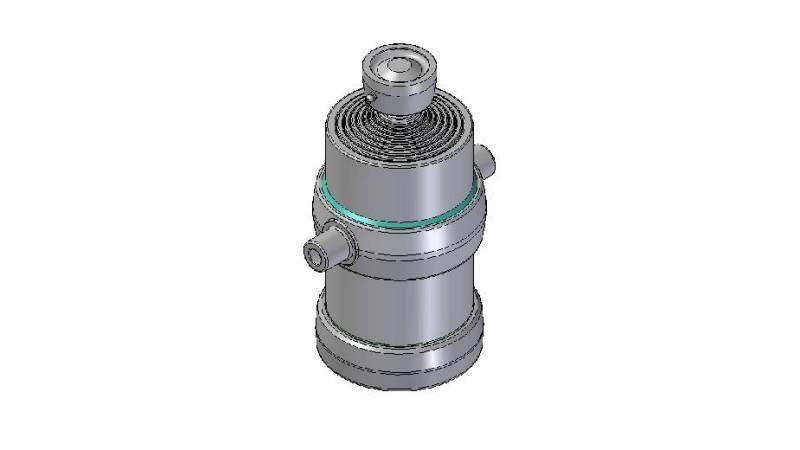 8022S -TELESCOPINIS CILINDRAS STANDARD/BALL 8 ETAPAI KELIONĖ 2290 DIAMETRAS 215