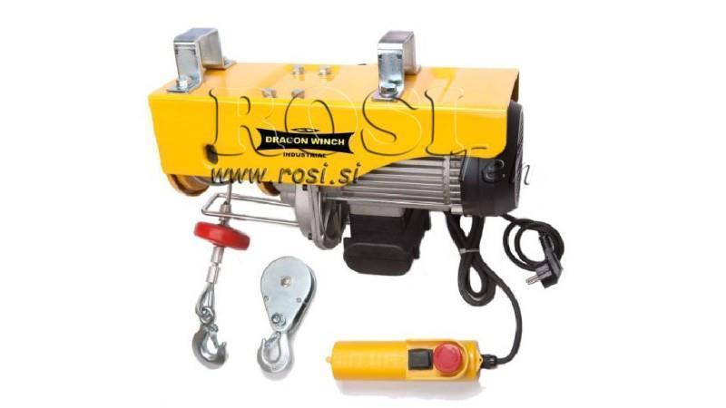 230 V ELEKTRINIS VYNIOJIMAS DWI 400/800 kg