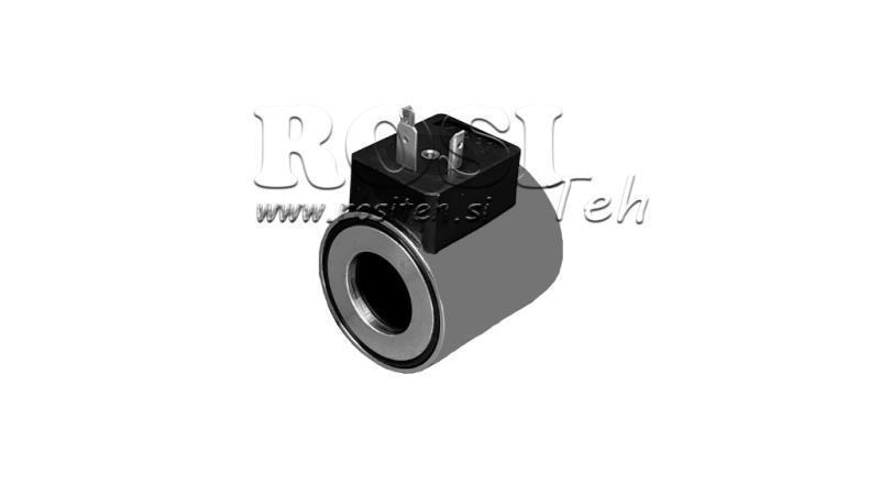 BOBINA ELETTROMAGNETICA 230V AC PER VALVOLA CETOP 3 - fi 23.4mm-50.7mm 30W IP65