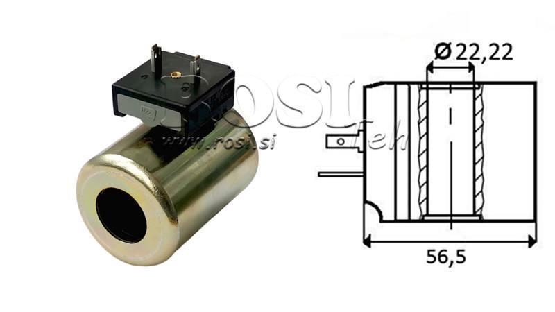 ELEKTROMAGNETINĖ KILPA 12V DC - CB14 - fi 22.22mm-59mm 30W IP65