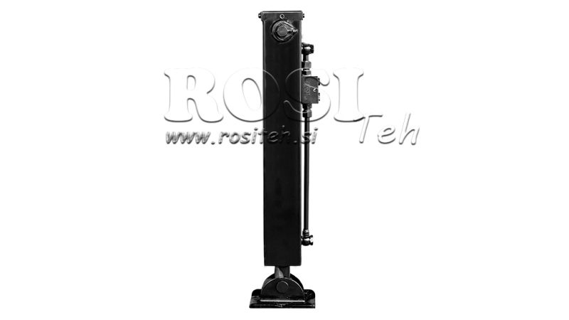 HYDRAULISCHE VOET DUBBELWERKEND 2.5 TON 420MM (90X90X600)