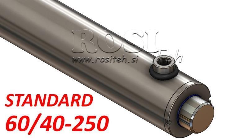 STANDARDOWY CYLINDER HYDRAULICZNY 60/40-250