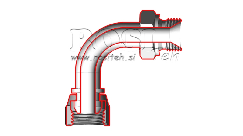HIDRAVLIČNI PRIKLJUČEK FITING NZ