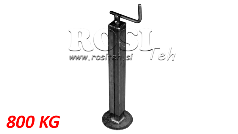 GESCHROEFD ONDERSTEUNINGSPOTEN (HOOGTE 760MM - SLAG 430MM) - 800KG