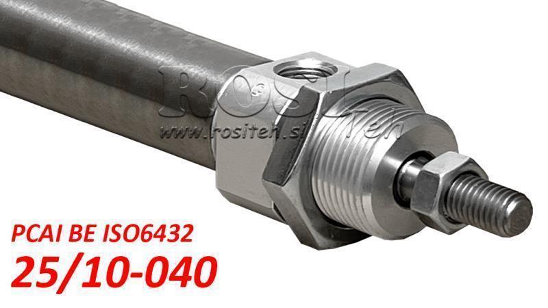 CYLINDER PNEUMATYCZNY PCAI 25/10-040 BE ISO6432