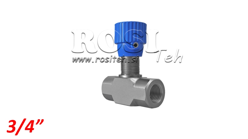 Flow regulator VRFB to-væg 3/4