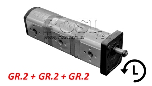 TRIPLE-GR.2+GR2+GR2-KAIRĖ