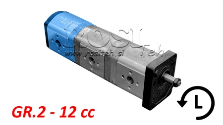 HIDRAULINIS SIURBLYS 20A12X066 GALINIS GR.2 12 CC KAIRĖ