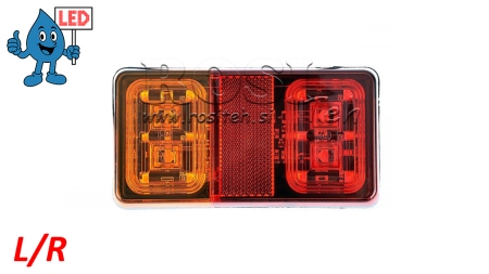 LED SVIJETLO ZADNJE 3 FUNKCIJE  12V-24V KOMBINIRANA