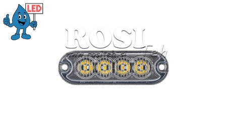 LED STROBOSKOPINĖ LEMPA 12/24 V