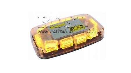 LED MAGNETYCZNE ŚWIATŁO OBROTOWE 20 LED 50W 12V-24V