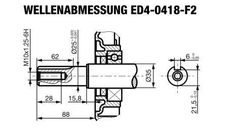 silnik diesla 418cc-7.83kW-10.65HP-3,600 RPM-H-KW25x88-ręczny start