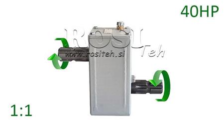 REDUKTOR TRAKTORA - INWERSJA 1:1 (40HP-30kW) SAMIEC-SAMIEC