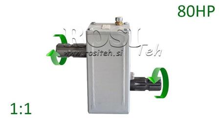 REDUKTOR TRAKTORA - INWERSJA 1:1 (80HP-60kW) SAMIEC-SAMIEC