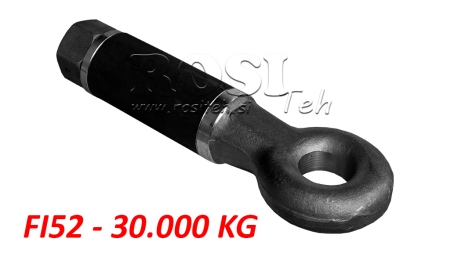 GANCIO DI TRAINO GIREVOLE FI52 30000/3500KG