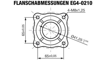 bensinmotor EG4-200cc-5.10kW-3,600 RPM-H-KW20x53-manuell start