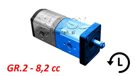 POMPA HYDRAULICZNA 20A8,2X067 PRZEDNI GR.2 8,2 CC LEWY