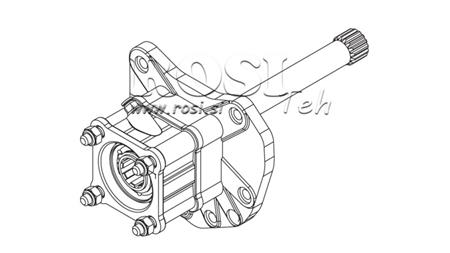 HYDRAULISK PUMPE - MERCEDES AXOR 1