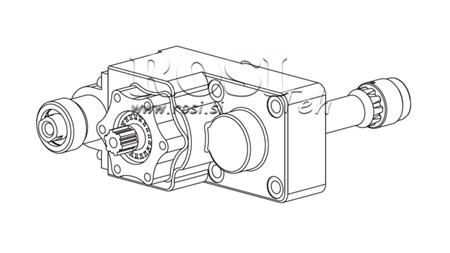 AUSGANG FÜR HYDRAULIKPUMPE - IVECO 2895