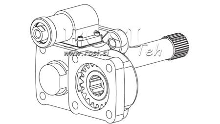 USCITA PER POMPA IDRAULICA - VOLVO SR-1700-2
