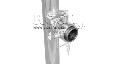 ADAPTER VOOR ONDERSTEUNINGSPOT MET TUBE AANSLUITING 1300 KG