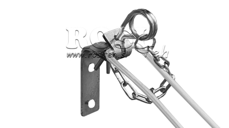 HYDRAULISK TOPPLENKE HOLDER