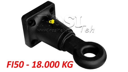DREHBARE ANHÄNGERKUPPLUNG FI50 IM GEHÄUSE 3000/18000KG