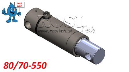 HIDRAULINIS CILINDRAS MONO 80/70-550