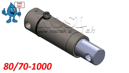 HIDRAULINIS CILINDRAS MONO 80/70-1000